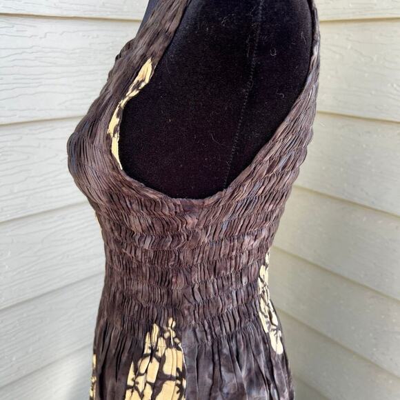 J & J Fashion Tank top style elastic top dress, one size, batik type design - Picture 7 of 9